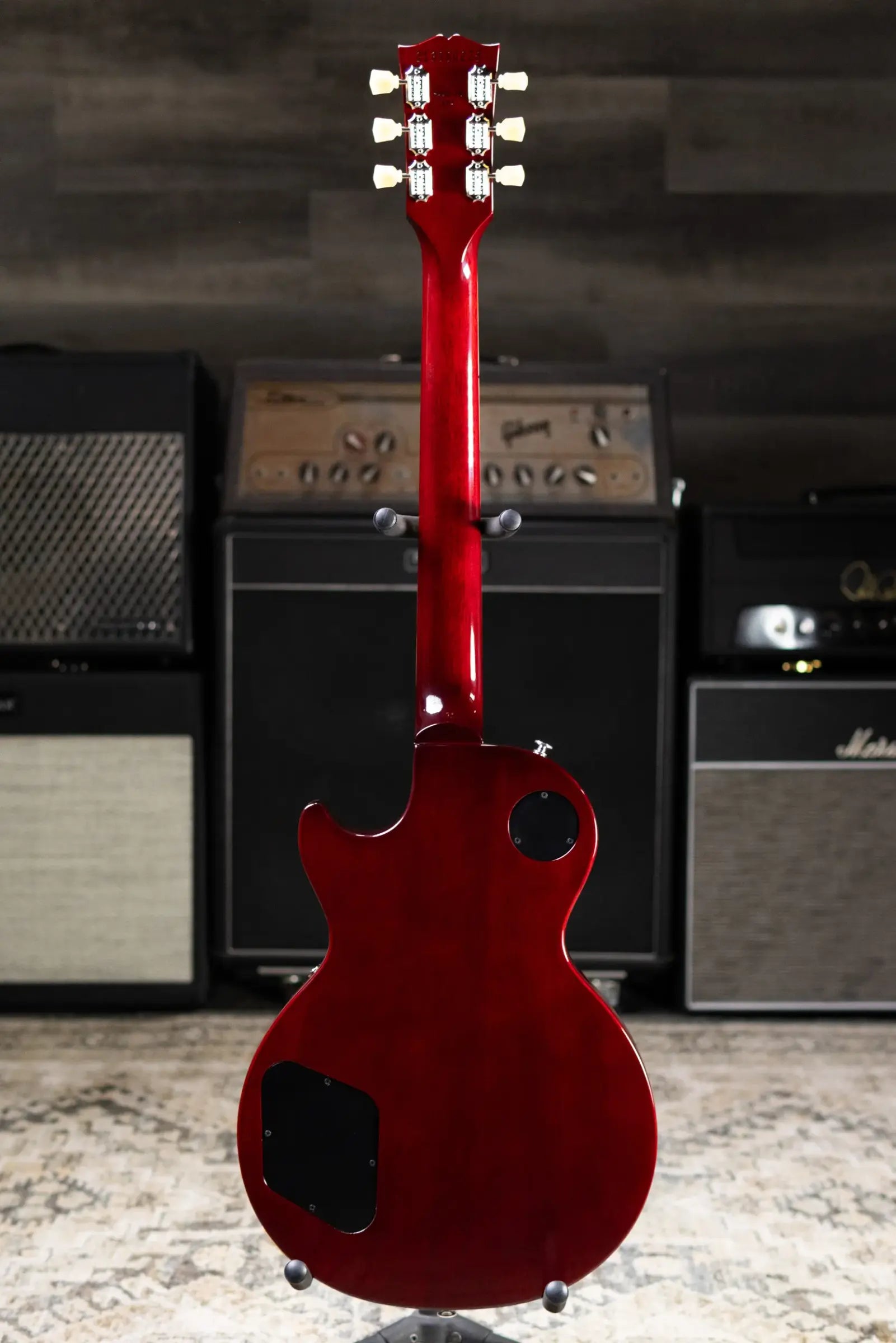 Gibson Les Paul Studio Electric Guitar - Wine Red with Gig Bag