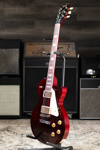 Gibson Les Paul Studio Electric Guitar - Wine Red with Gig Bag