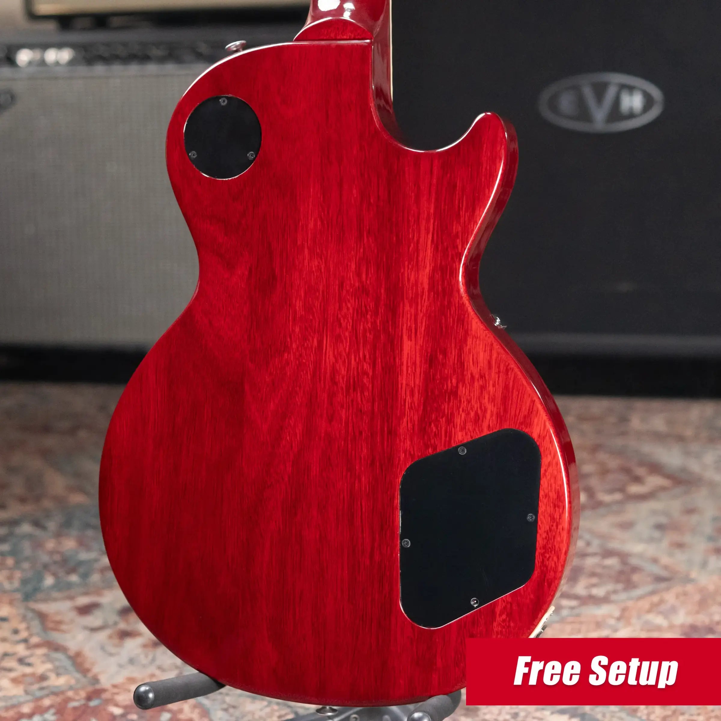 Gibson Les Paul Studio Left-Handed Electric Guitar - Wine Red with Gig Bag