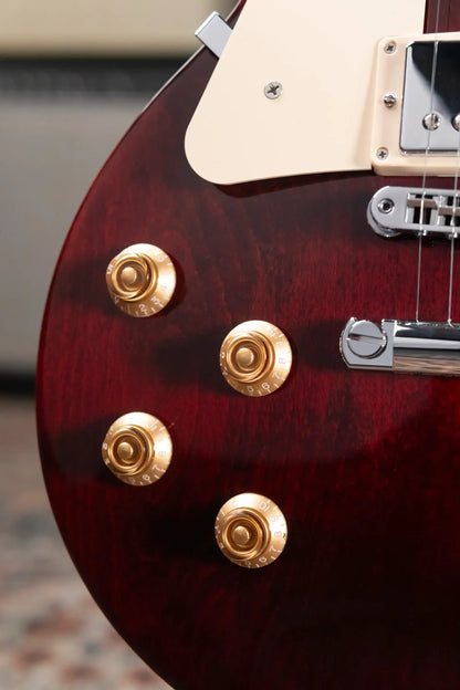 Gibson Les Paul Studio Left-Handed Electric Guitar - Wine Red with Gig Bag