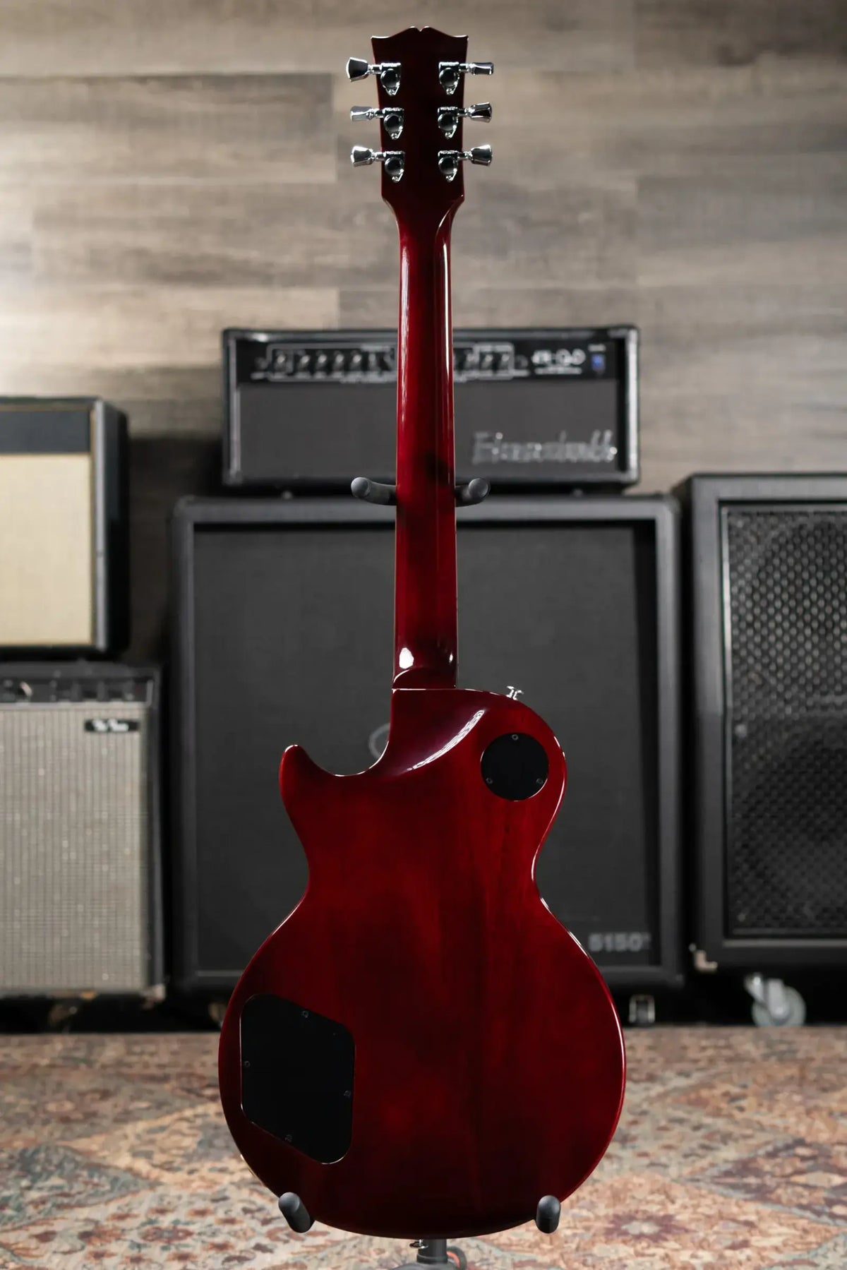 Gibson Les Paul Studio Session Electric Guitar - Cherry with Softshell Gig Bag