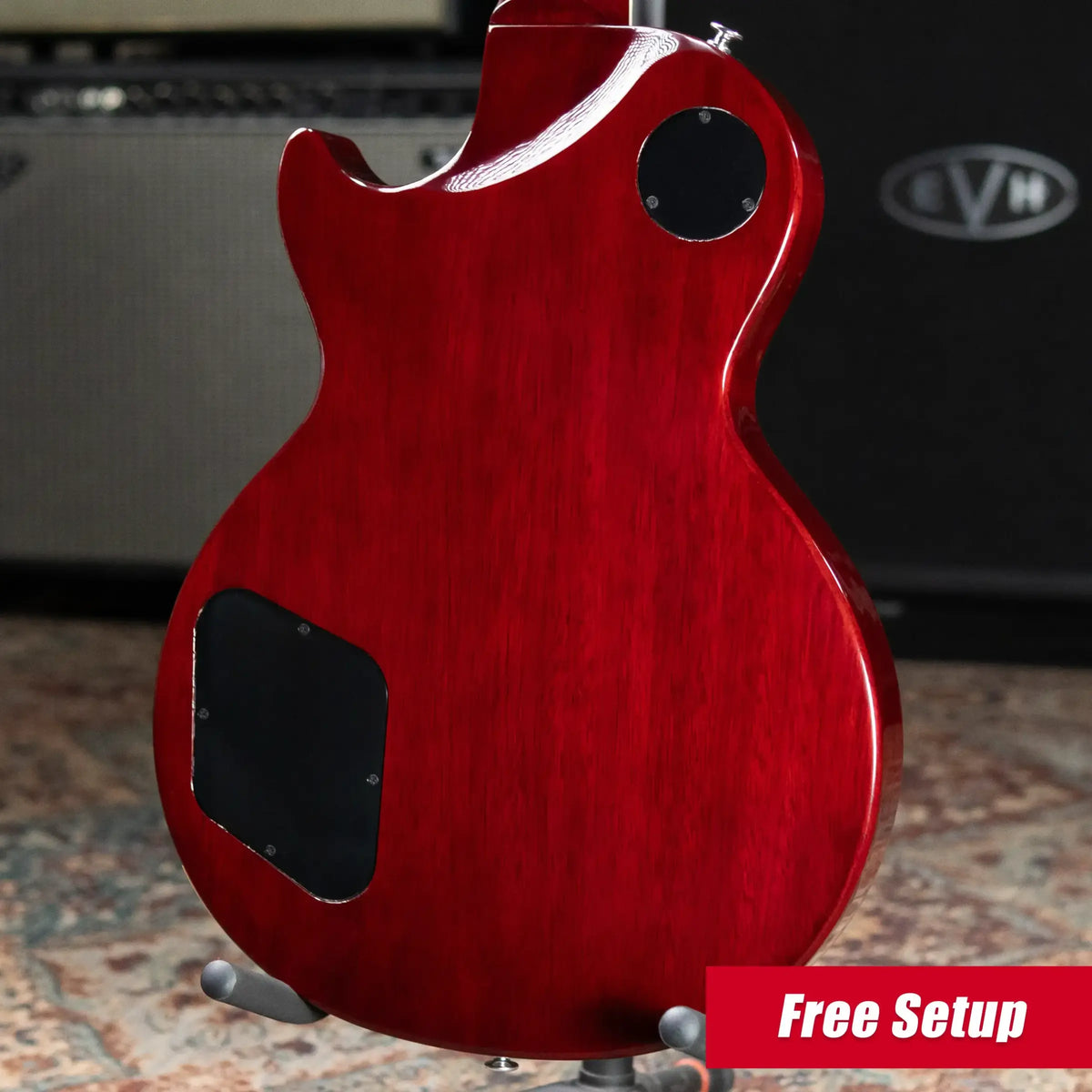 Gibson Les Paul Studio Session Electric Guitar - Cherry with Softshell Gig Bag