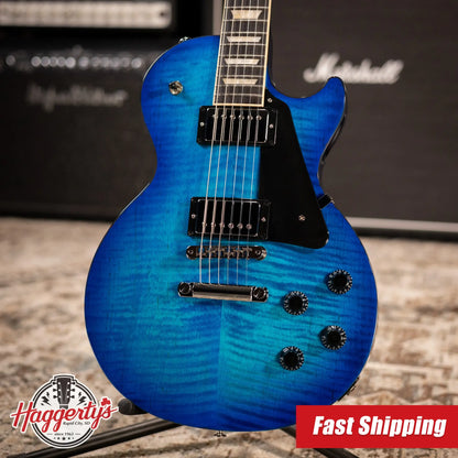 Gibson Les Paul Studio Session Electric Guitar - Cobalt Burst with Deluxe Gig Bag