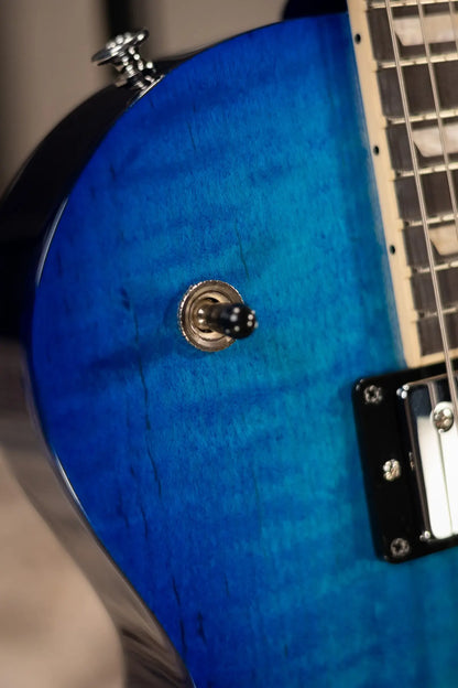 Gibson Les Paul Studio Session Electric Guitar - Cobalt Burst with Deluxe Gig Bag