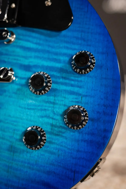 Gibson Les Paul Studio Session Electric Guitar - Cobalt Burst with Deluxe Gig Bag