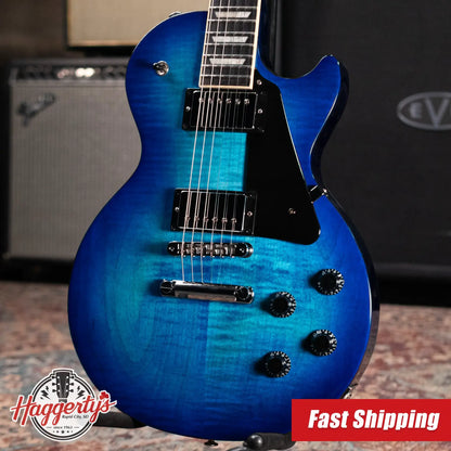 Gibson Les Paul Studio Session Electric Guitar - Cobalt Burst with Gig Bag