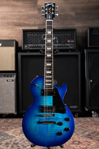 Gibson Les Paul Studio Session Electric Guitar - Cobalt Burst with Gig Bag