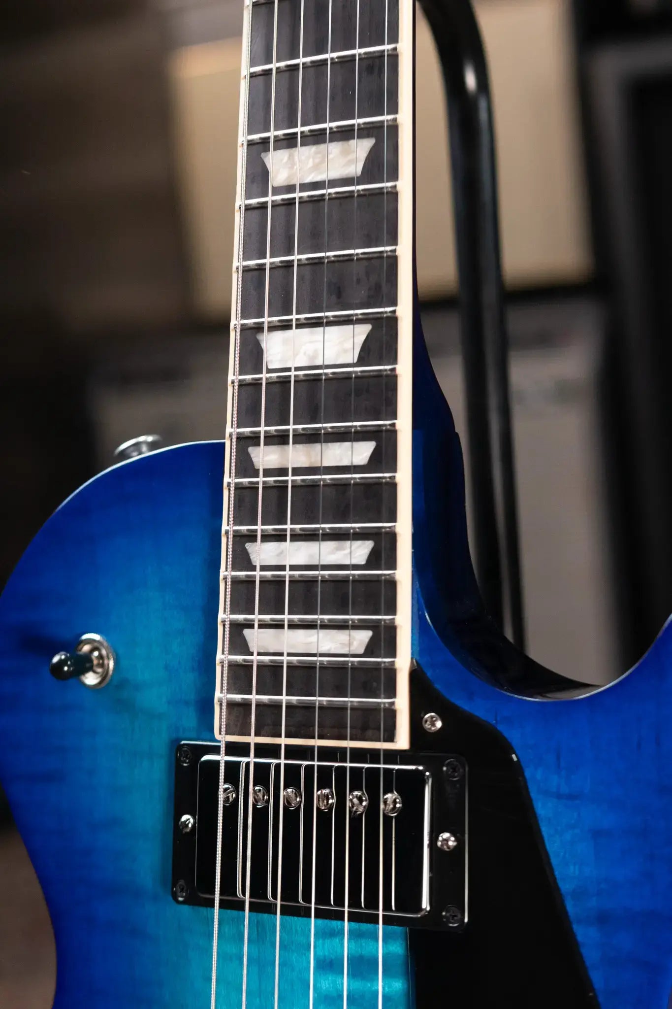 Gibson Les Paul Studio Session Electric Guitar - Cobalt Burst with Gig Bag
