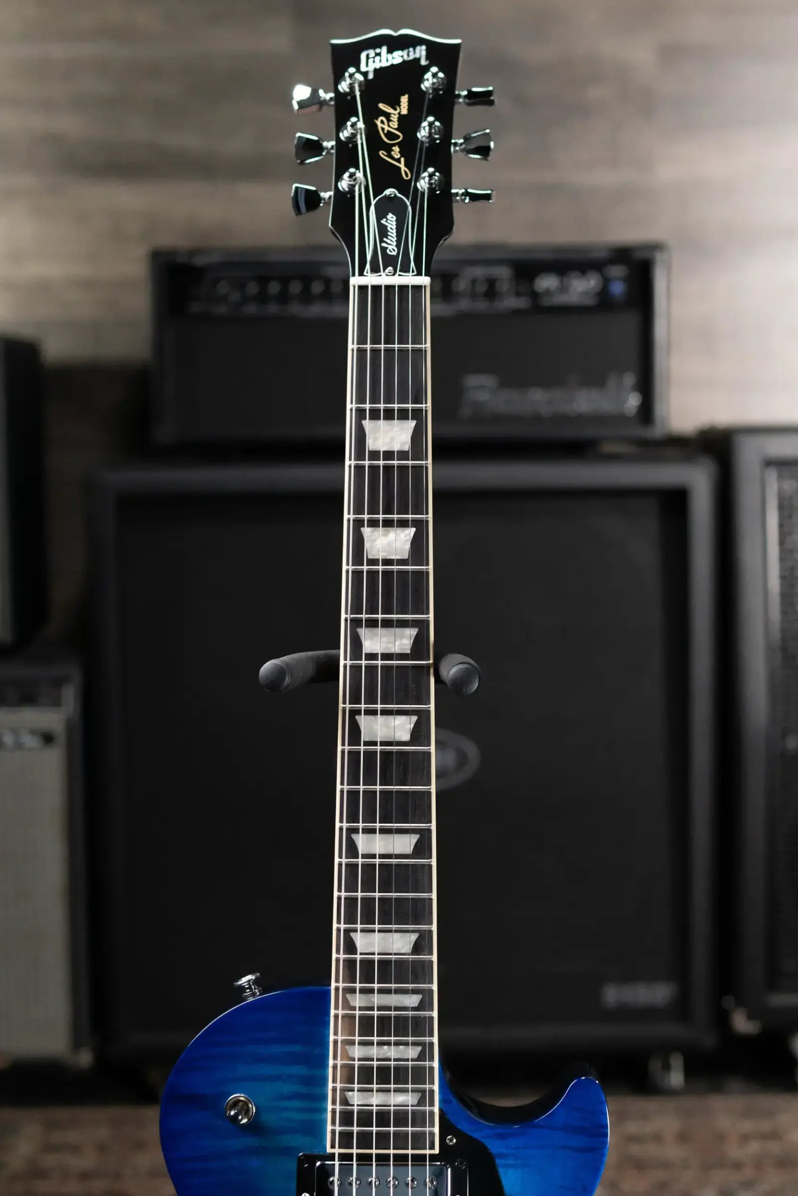 Gibson Les Paul Studio Session Electric Guitar - Cobalt Burst with Gig Bag