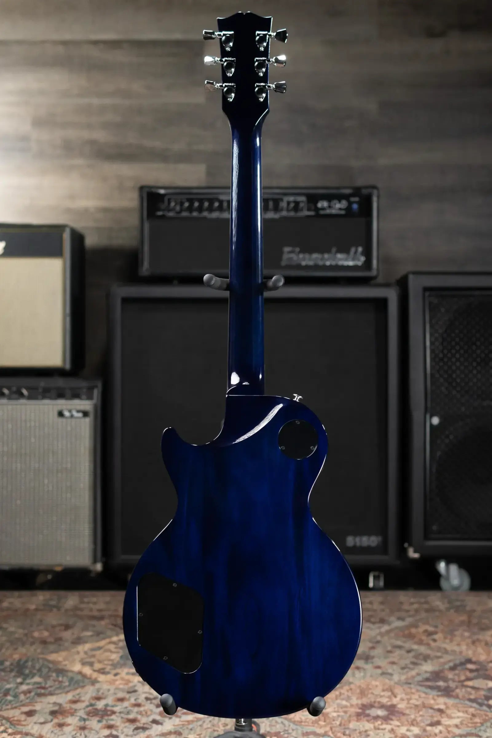 Gibson Les Paul Studio Session Electric Guitar - Cobalt Burst with Gig Bag