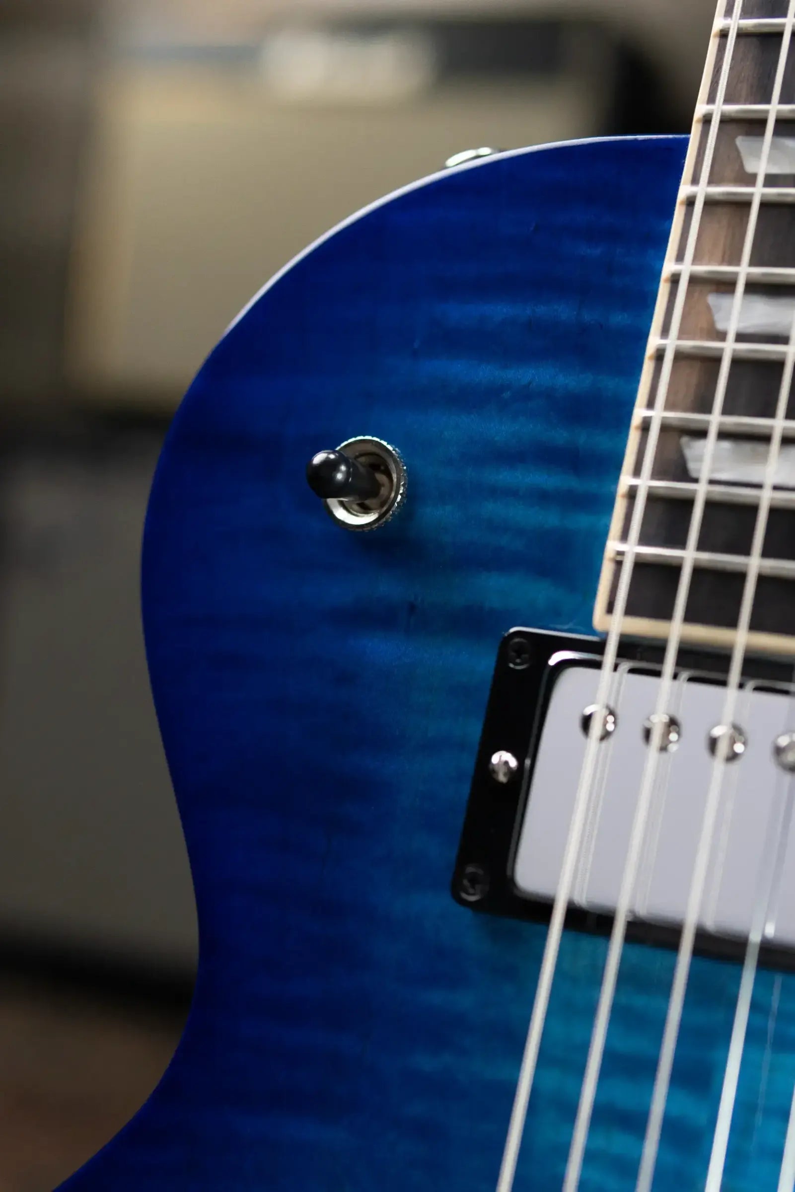 Gibson Les Paul Studio Session Electric Guitar - Cobalt Burst with Gig Bag