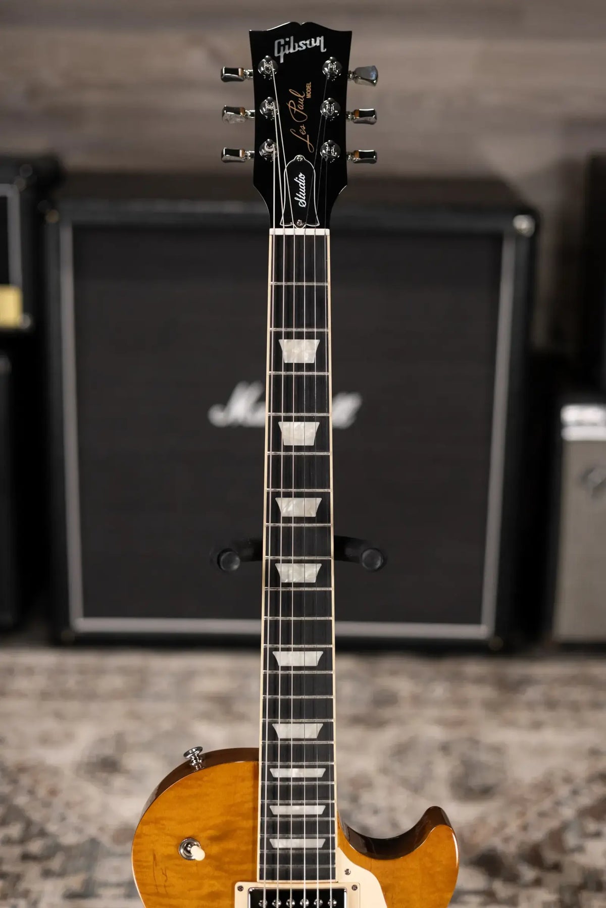 Gibson Les Paul Studio Session Electric Guitar - Honeyburst with Gig Bag