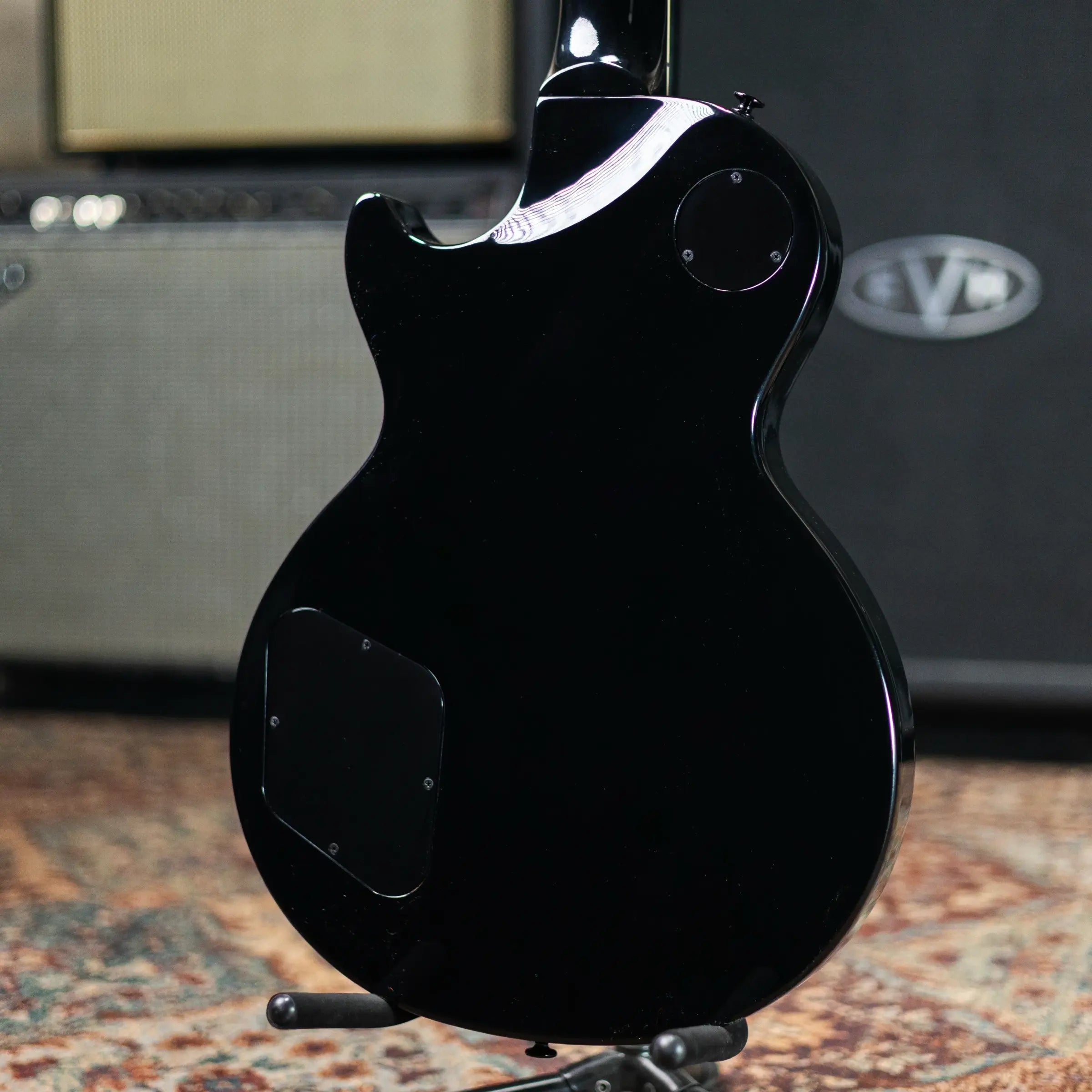 Gibson Les Paul Studio Session Electric Guitar - Translucent Ebony Burst with Gig Bag