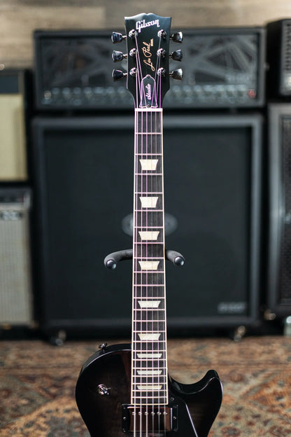 Gibson Les Paul Studio Session Electric Guitar - Translucent Ebony Burst with Gig Bag