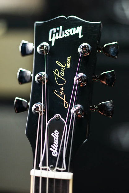 Gibson Les Paul Studio Session Electric Guitar - Translucent Ebony Burst with Gig Bag