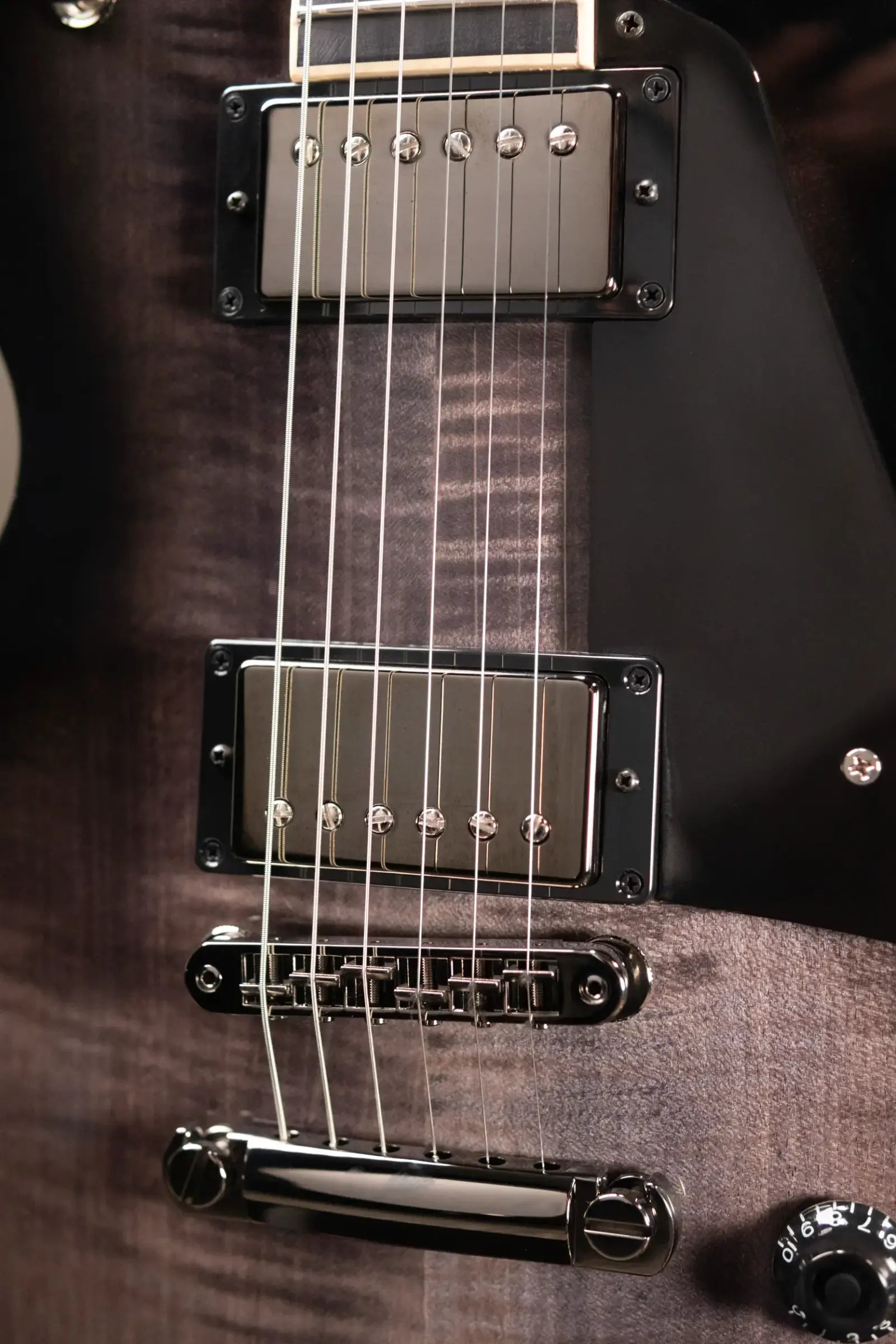 Gibson Les Paul Studio Session Electric Guitar - Translucent Ebony Burst with Gig Bag