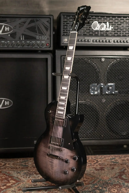 Gibson Les Paul Studio Session Electric Guitar - Translucent Ebony Burst with Gig Bag