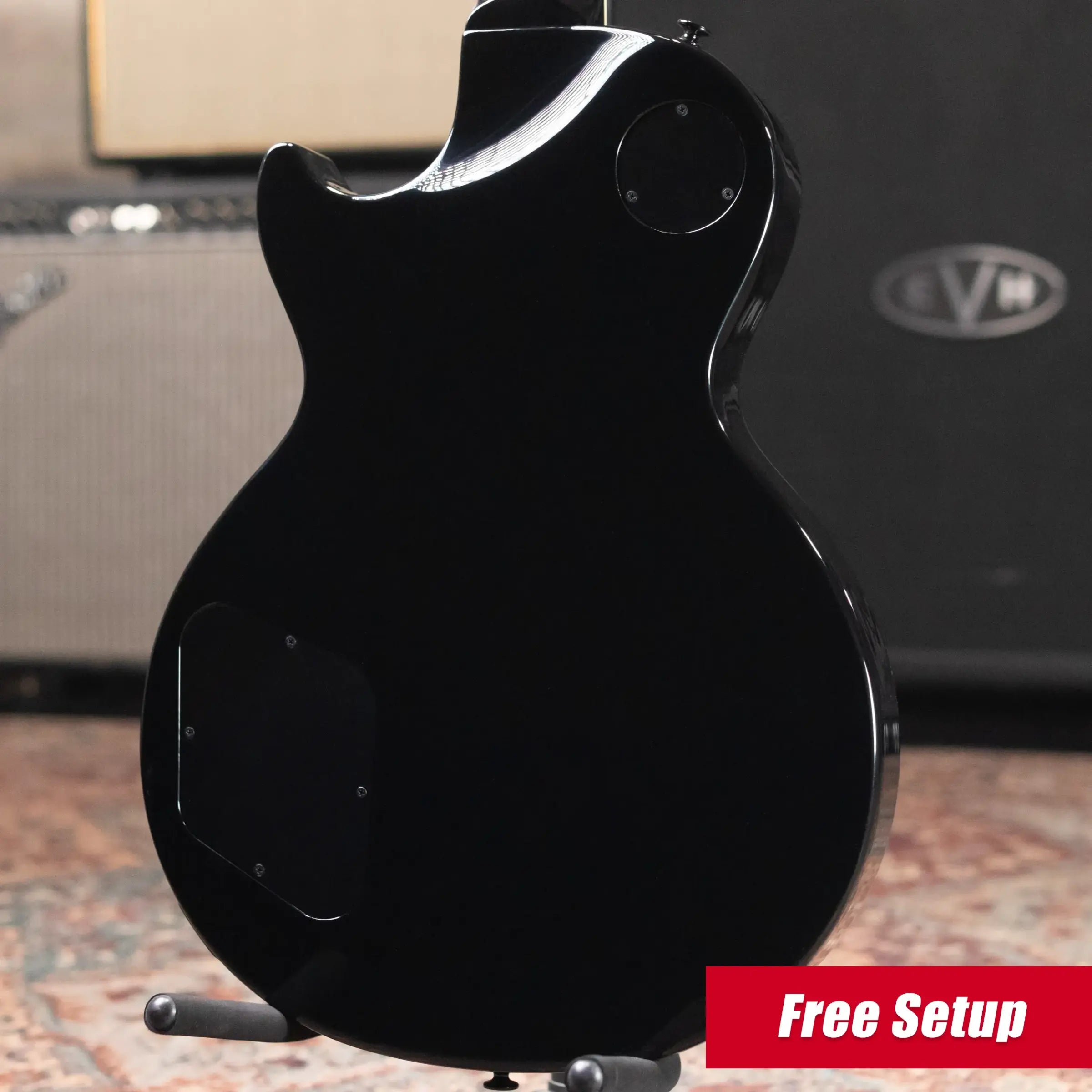 Gibson Les Paul Studio Session Electric Guitar - Translucent Ebony Burst with Gig Bag