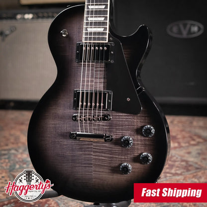 Gibson Les Paul Studio Session Electric Guitar - Translucent Ebony Burst with Gig Bag