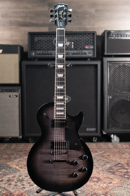 Gibson Les Paul Studio Session Electric Guitar - Translucent Ebony Burst with Gig Bag