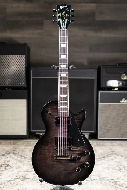 Gibson Les Paul Studio Session Electric Guitar - Translucent Ebony Burst with Gig Bag