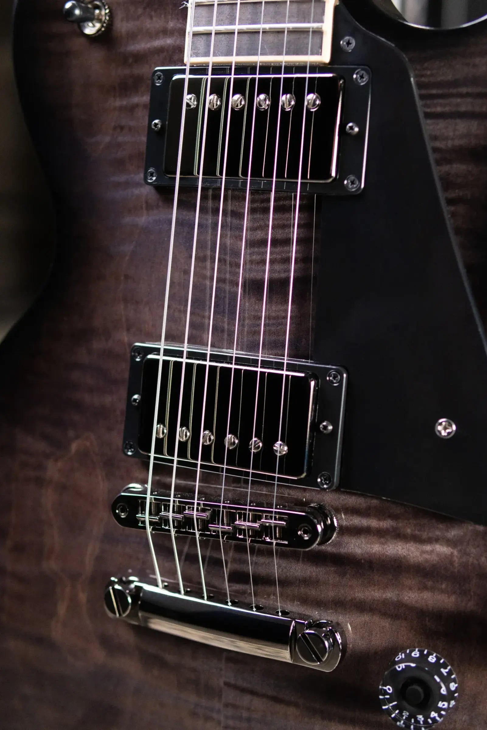 Gibson Les Paul Studio Session Electric Guitar - Translucent Ebony Burst with Gig Bag