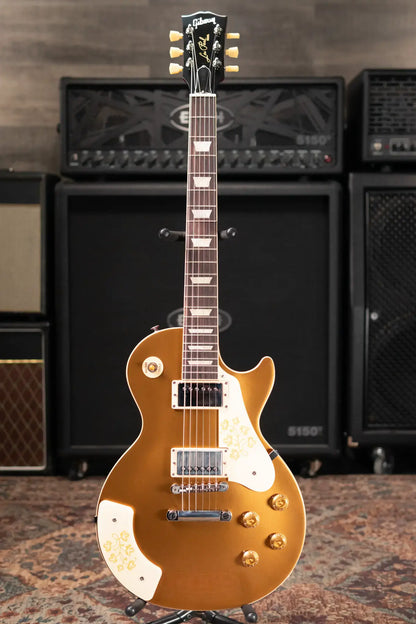Gibson Mary Ford Signature Les Paul Standard Electric Guitar - Gold Top/Cherry Back with Hardshell Case