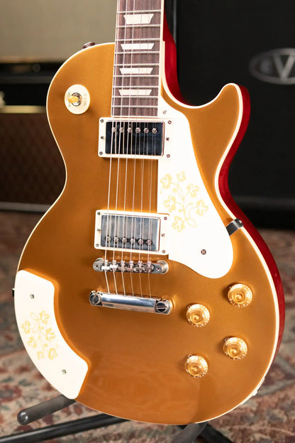 Gibson Mary Ford Signature Les Paul Standard Electric Guitar - Gold Top/Cherry Back with Hardshell Case