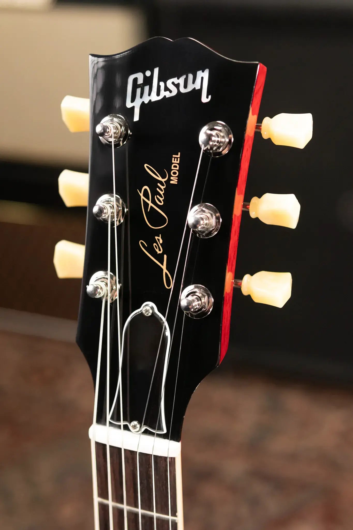 Gibson Mary Ford Signature Les Paul Standard Electric Guitar - Gold Top/Cherry Back with Hardshell Case