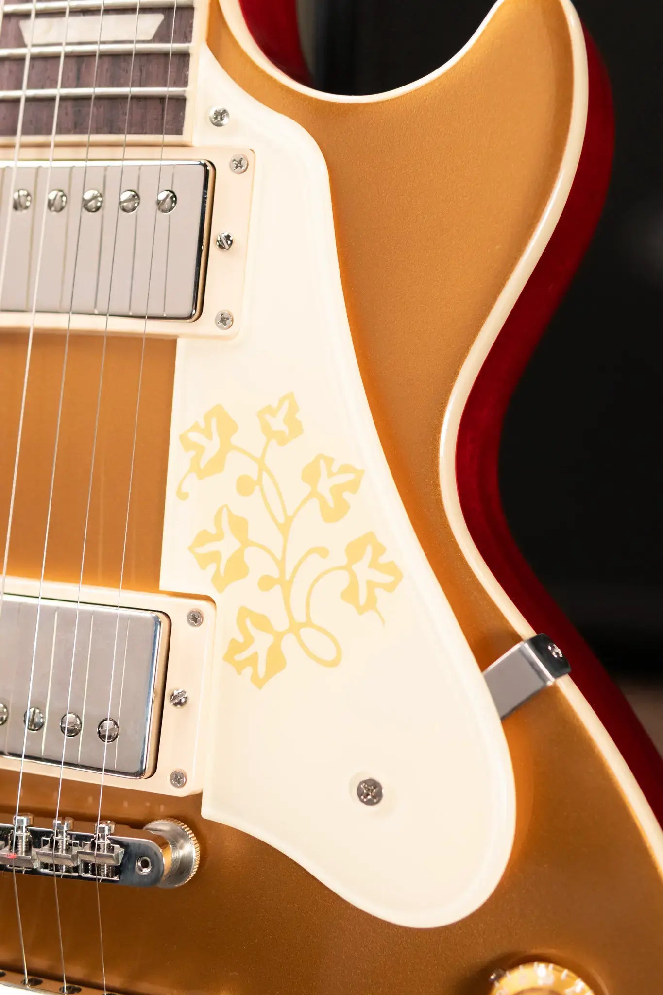 Gibson Mary Ford Signature Les Paul Standard Electric Guitar - Gold Top/Cherry Back with Hardshell Case