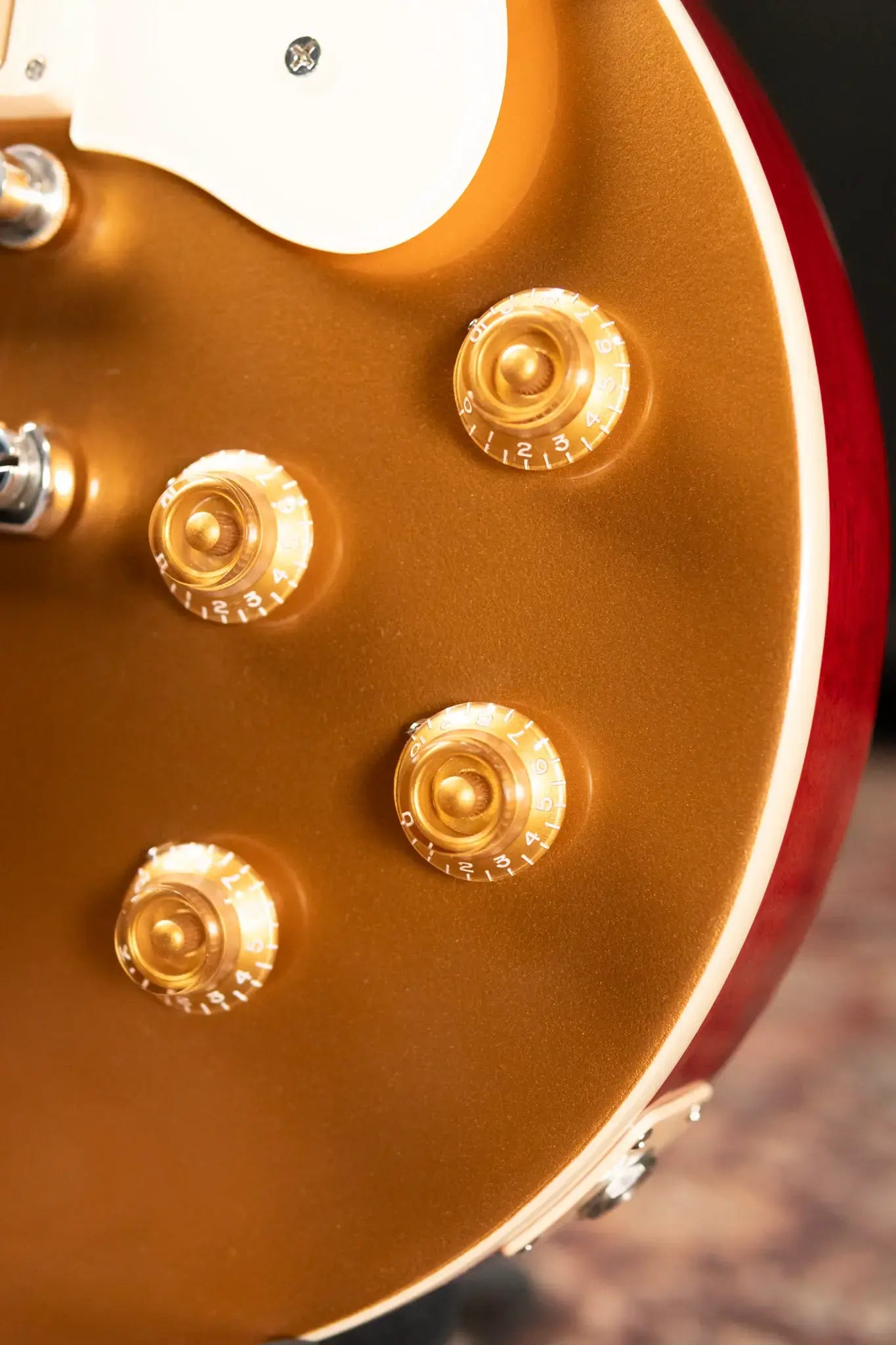 Gibson Mary Ford Signature Les Paul Standard Electric Guitar - Gold Top/Cherry Back with Hardshell Case