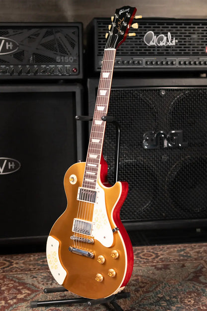 Gibson Mary Ford Signature Les Paul Standard Electric Guitar - Gold Top/Cherry Back with Hardshell Case