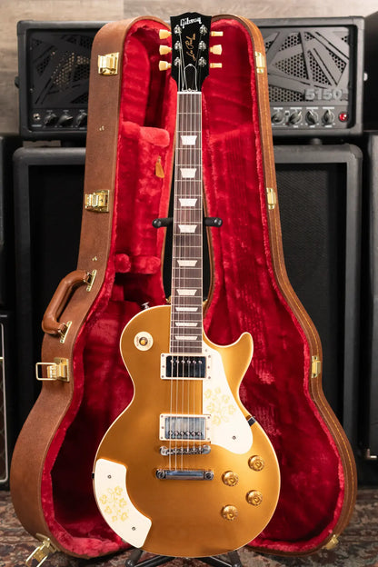 Gibson Mary Ford Signature Les Paul Standard Electric Guitar - Gold Top/Cherry Back with Hardshell Case