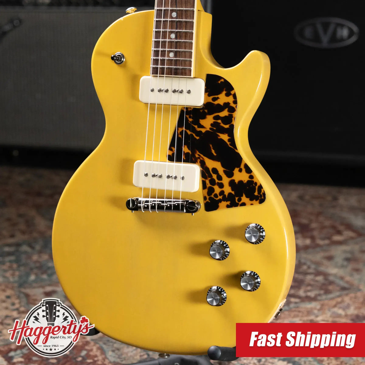 Gibson Mod Shop Les Paul Special Electric Guitar - TV Yellow with Hardshell Case - Used
