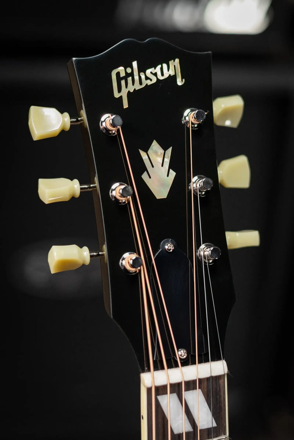 Gibson Nathaniel Rateliff Signature LG-2 Western Acoustic/Electric Guitar - Vintage Sunburst with Hardshell Case