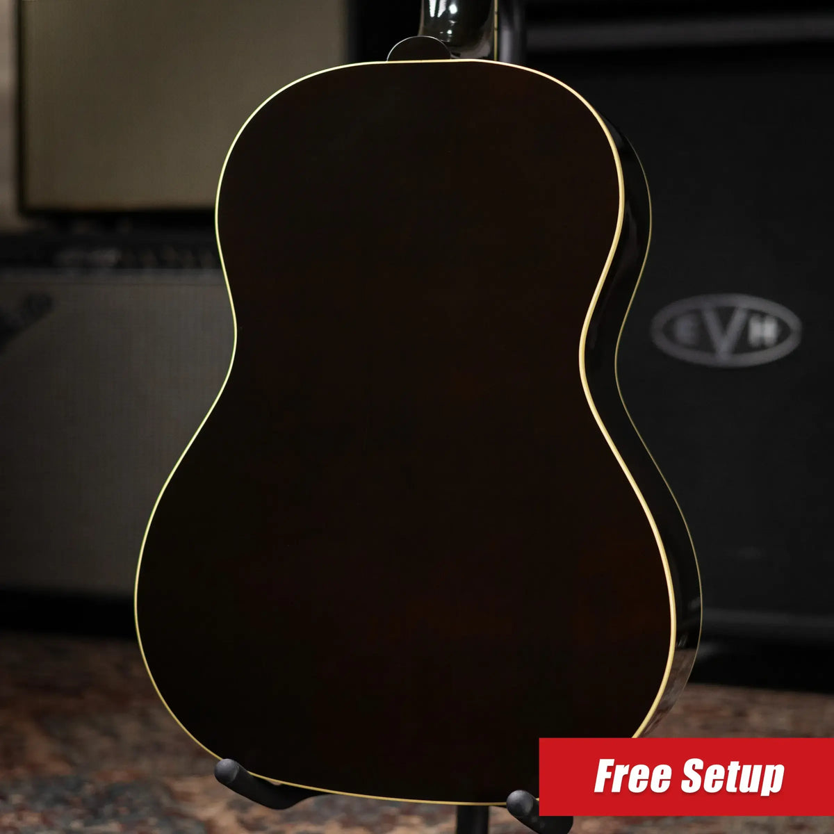 Gibson Nathaniel Rateliff Signature LG-2 Western Acoustic/Electric Guitar - Vintage Sunburst with Hardshell Case