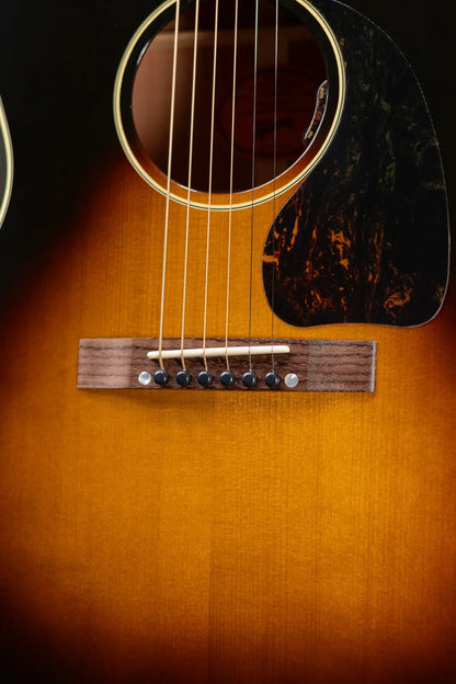 Gibson Nathaniel Rateliff Signature LG-2 Western Acoustic/Electric Guitar - Vintage Sunburst with Hardshell Case