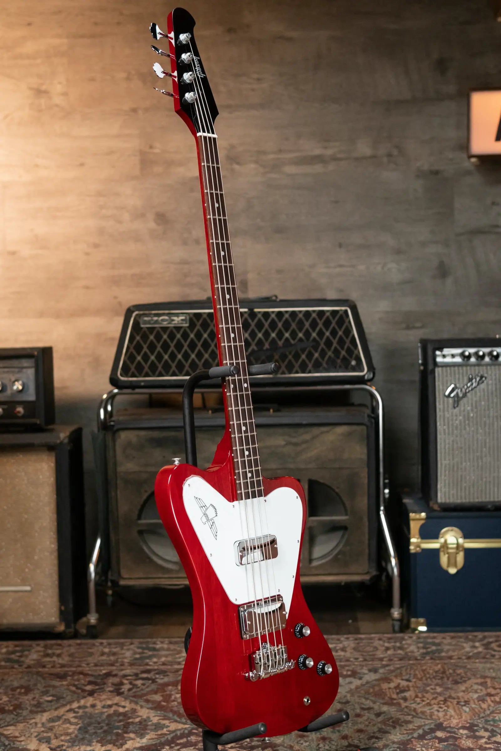Gibson Non-Reverse Thunderbird Bass - Vintage Cherry with Hardshell Case