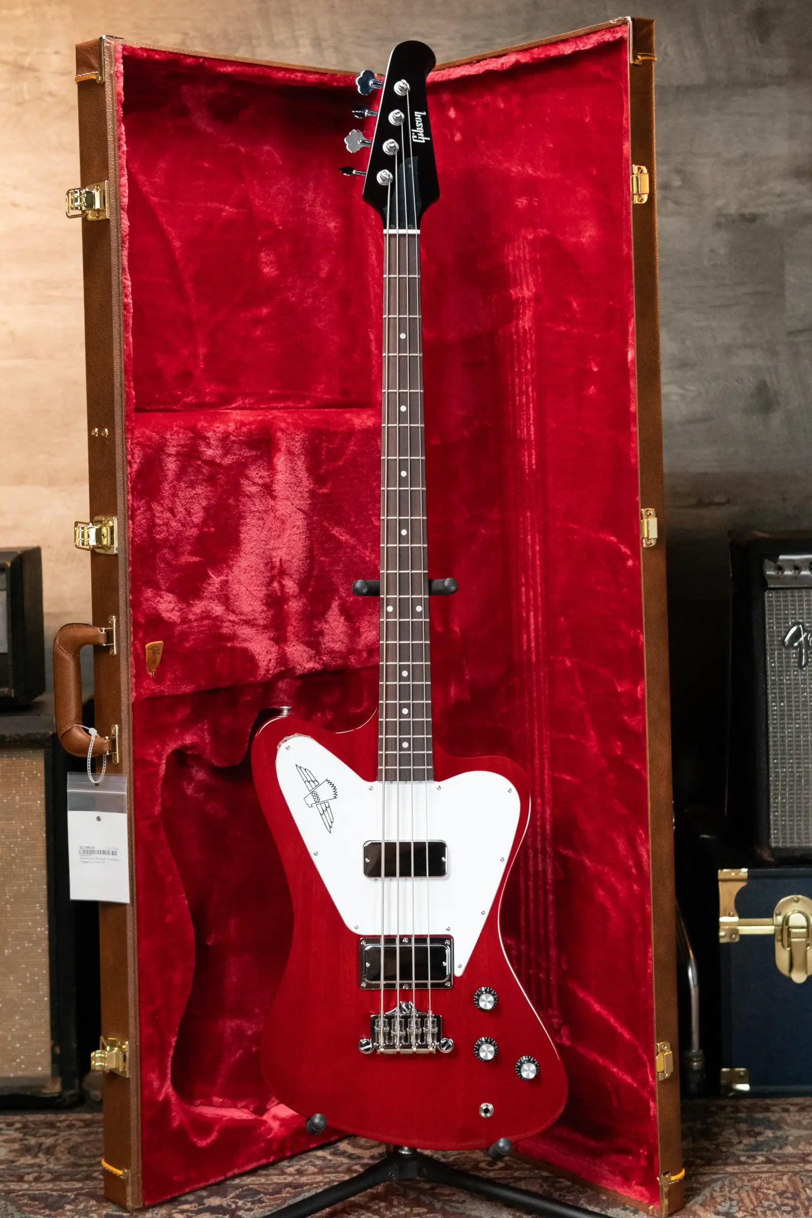 Gibson Non-Reverse Thunderbird Bass - Vintage Cherry with Hardshell Case