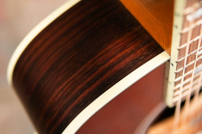 Gibson Parlor Rosewood EC Acoustic/Electric Guitar - Rosewood Burst with Hardshell Case