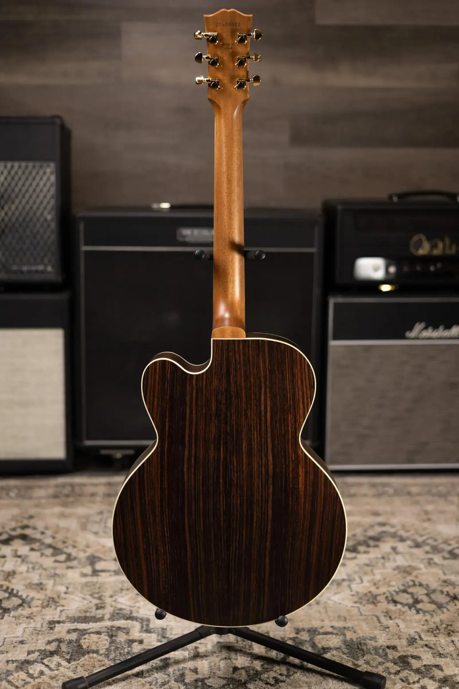 Gibson Parlor Rosewood EC Acoustic/Electric Guitar - Rosewood Burst with Hardshell Case