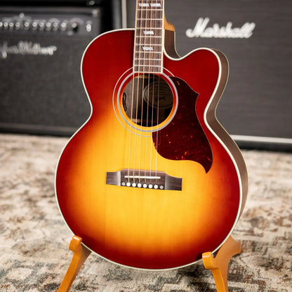 Gibson Parlor Rosewood EC Acoustic/Electric Guitar - Rosewood Burst with Hardshell Case