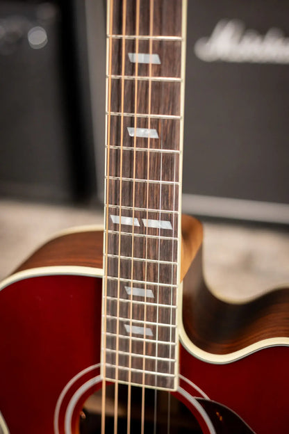 Gibson Parlor Rosewood EC Acoustic/Electric Guitar - Rosewood Burst with Hardshell Case
