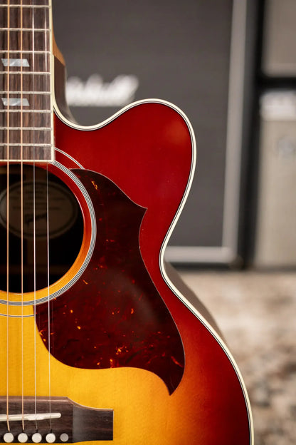 Gibson Parlor Rosewood EC Acoustic/Electric Guitar - Rosewood Burst with Hardshell Case
