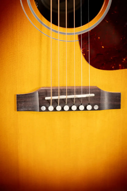 Gibson Parlor Rosewood EC Acoustic/Electric Guitar - Rosewood Burst with Hardshell Case