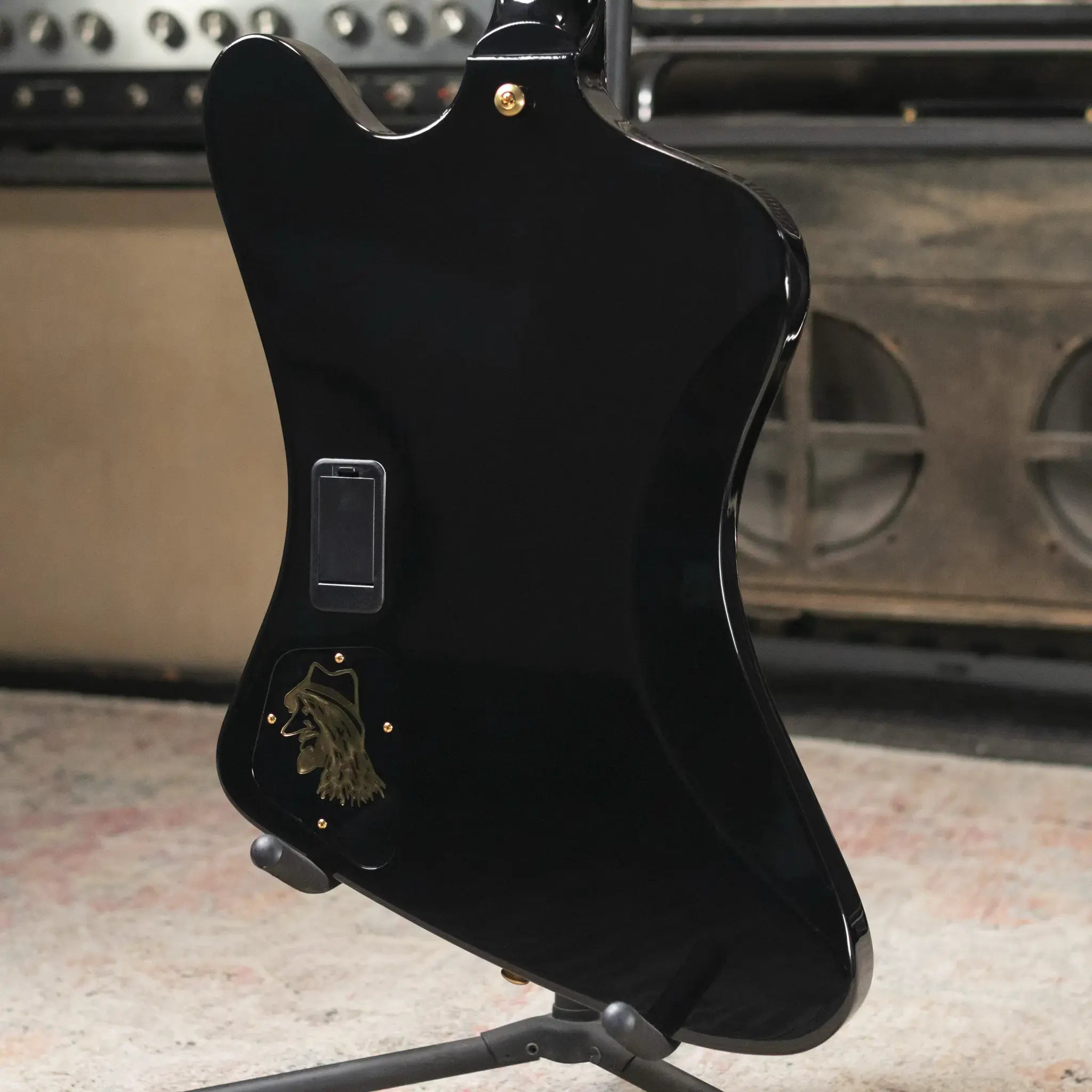 Gibson Rex Brown Signature Thunderbird Bass - Ebony with Hardshell Case