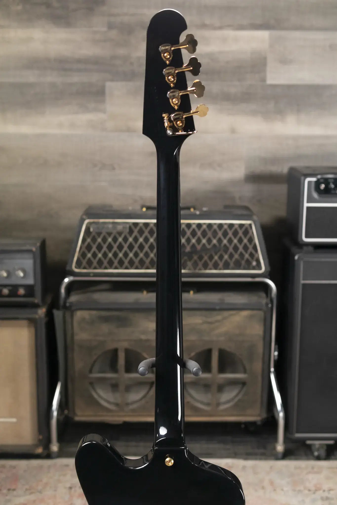 Gibson Rex Brown Signature Thunderbird Bass - Ebony with Hardshell Case
