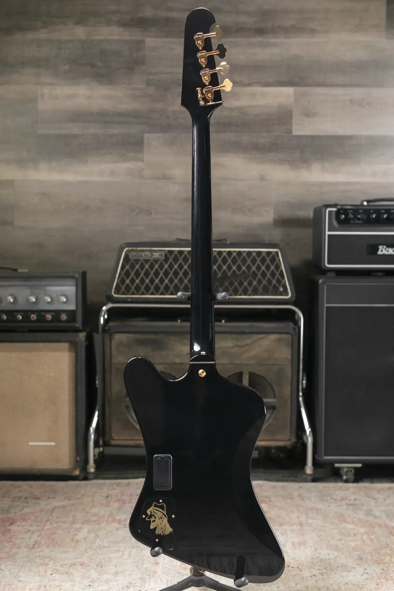 Gibson Rex Brown Signature Thunderbird Bass - Ebony with Hardshell Case