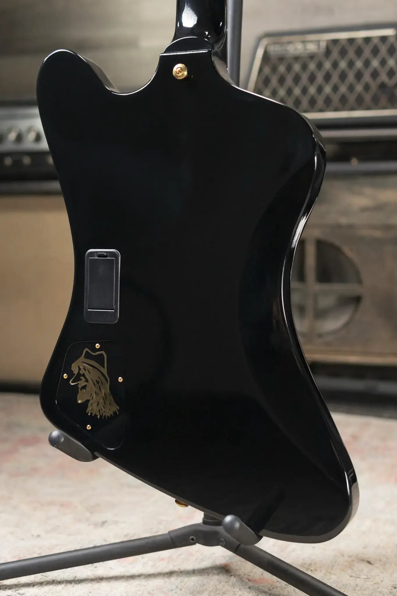 Gibson Rex Brown Signature Thunderbird Bass - Ebony with Hardshell Case