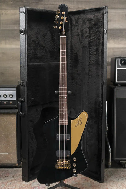 Gibson Rex Brown Signature Thunderbird Bass - Ebony with Hardshell Case